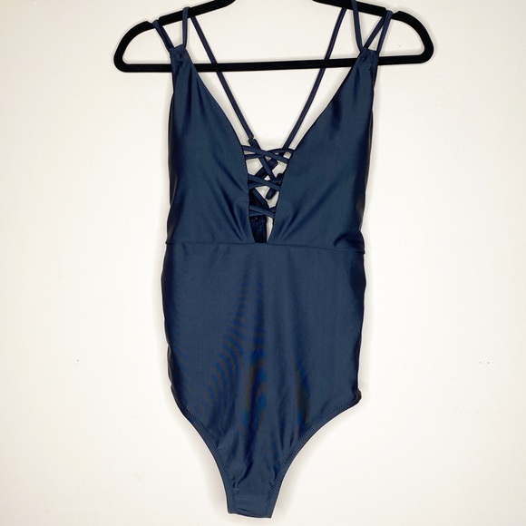 {Jessica Simpson} flirty cutout one-piece swimsuit - Picture 5 of 13